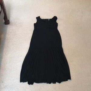 Black long dress